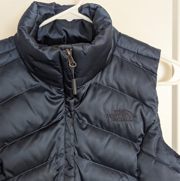 North Face Aconcagua 550 Navy Vest sz XS - Picture 2 of 6